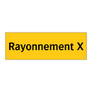 Rayonnement X