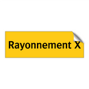 Rayonnement X