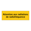 Attention aux radiations de radiofréquence