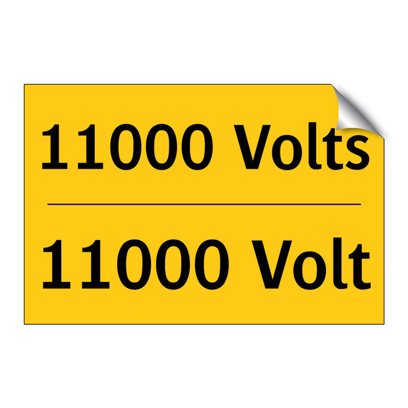 11000 Volts - 11000 Volt