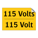 115 Volts - 115 Volt