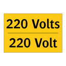 220 Volts - 220 Volt