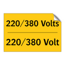 220/380 Volts - 220/380 Volt