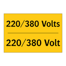 220/380 Volts - 220/380 Volt