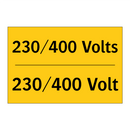 230/400 Volts - 230/400 Volt