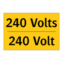240 Volts - 240 Volt