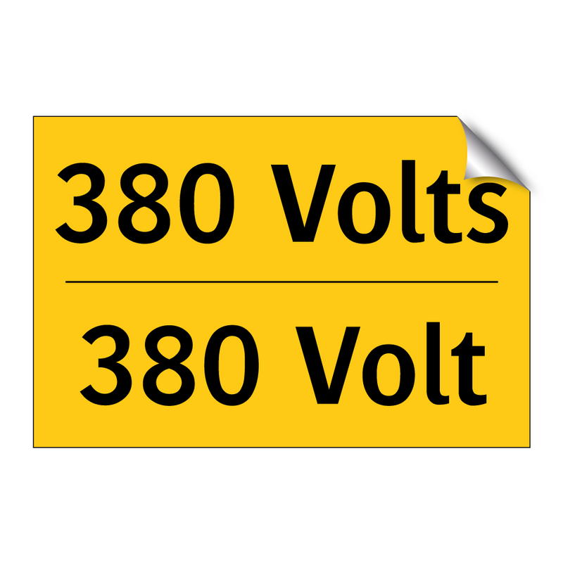 380 Volts - 380 Volt