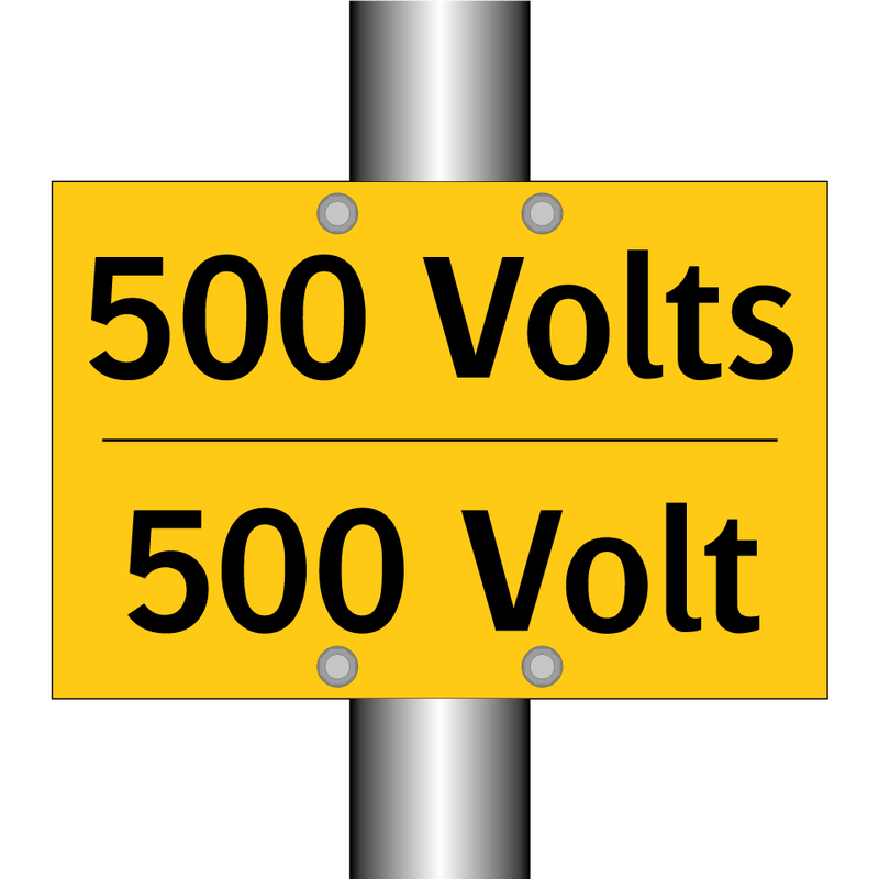 500 Volts - 500 Volt