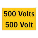 500 Volts - 500 Volt