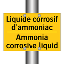 Liquide corrosif d'ammoniac - Ammonia corrosive liquid