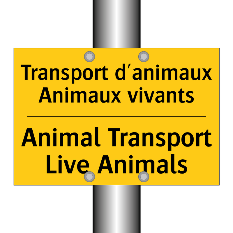 Transport d'animaux Animaux vivants /.../ - Animal Transport Live Animals