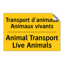 Transport d'animaux Animaux vivants /.../ - Animal Transport Live Animals
