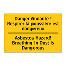 Danger Amiante ! Respirer la poussière  /.../ - Asbestos Hazard! Breathing In  /.../