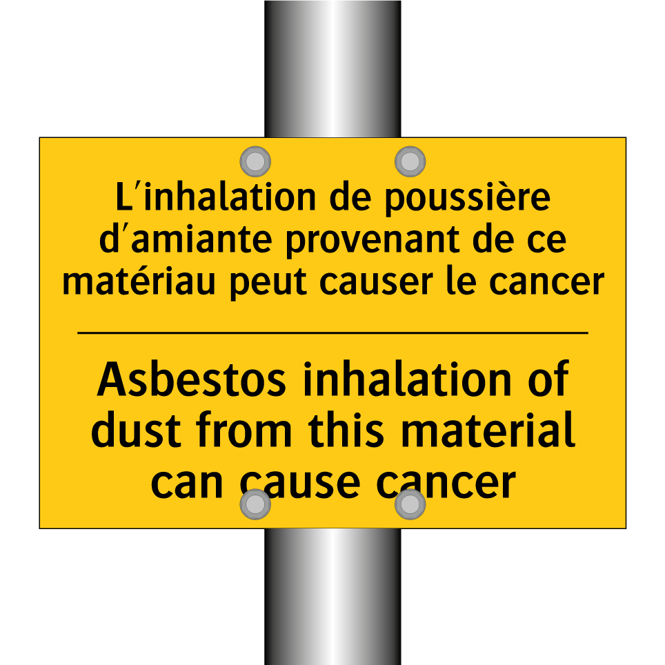 L'inhalation de poussière d'amiante  /.../ - Asbestos inhalation of dust from  /.../