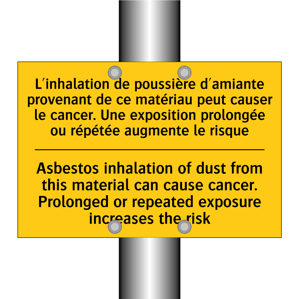 L'inhalation de poussière d'amiante  /.../ - Asbestos inhalation of dust from  /.../