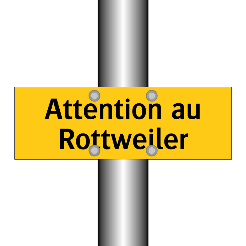 Attention au Rottweiler