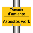 Travaux d'amiante - Asbestos work