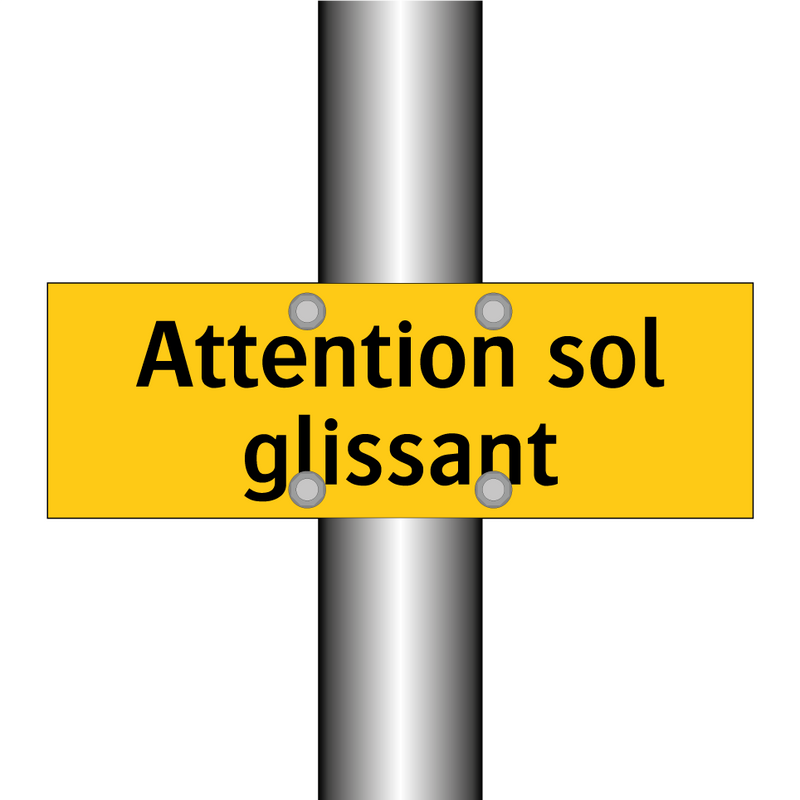 Attention sol glissant