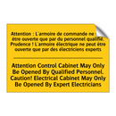 Attention : L'armoire de commande  /.../ - Attention Control Cabinet May  /.../