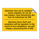 Attention Tout vol et vandalisme  /.../ - Attention Every theft and vandalism  /.../