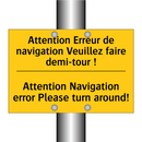 Attention Erreur de navigation  /.../ - Attention Navigation error Please  /.../