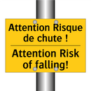 Attention Risque de chute ! - Attention Risk of falling!