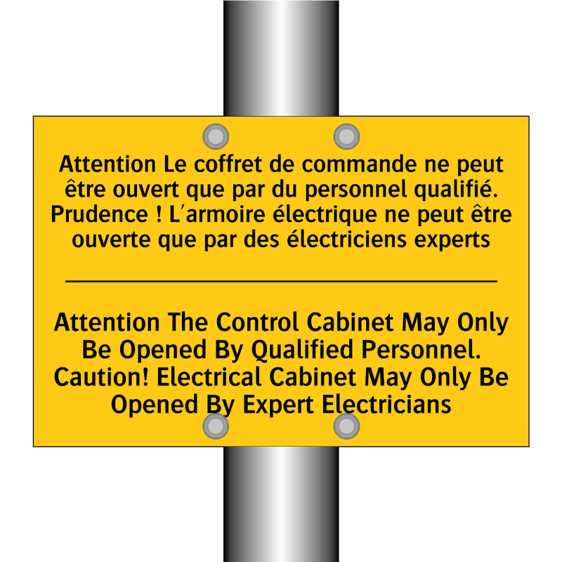 Attention Le coffret de commande  /.../ - Attention The Control Cabinet  /.../