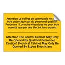 Attention Le coffret de commande  /.../ - Attention The Control Cabinet  /.../
