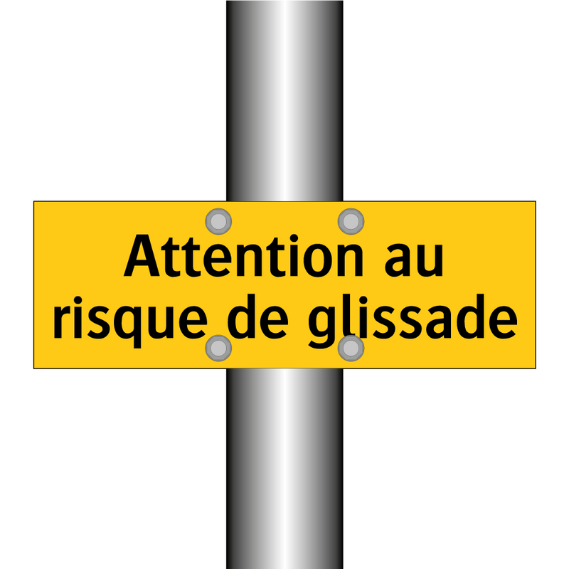 Attention au risque de glissade