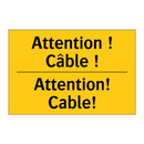 Attention ! Câble ! - Attention! Cable!