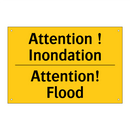 Attention ! Inondation - Attention! Flood