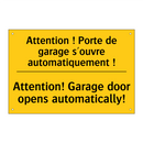 Attention ! Porte de garage s'ouvre  /.../ - Attention! Garage door opens automatically! /.../