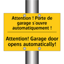Attention ! Porte de garage s'ouvre  /.../ - Attention! Garage door opens automatically! /.../