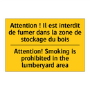 Attention ! Il est interdit de  /.../ - Attention! Smoking is prohibited  /.../