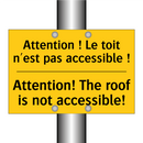 Attention ! Le toit n'est pas  /.../ - Attention! The roof is not accessible! /.../
