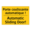 Porte coulissante automatique  /.../ - Automatic Sliding Door!