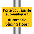 Porte coulissante automatique  /.../ - Automatic Sliding Door!