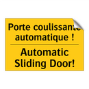 Porte coulissante automatique  /.../ - Automatic Sliding Door!