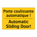 Porte coulissante automatique  /.../ - Automatic Sliding Door!