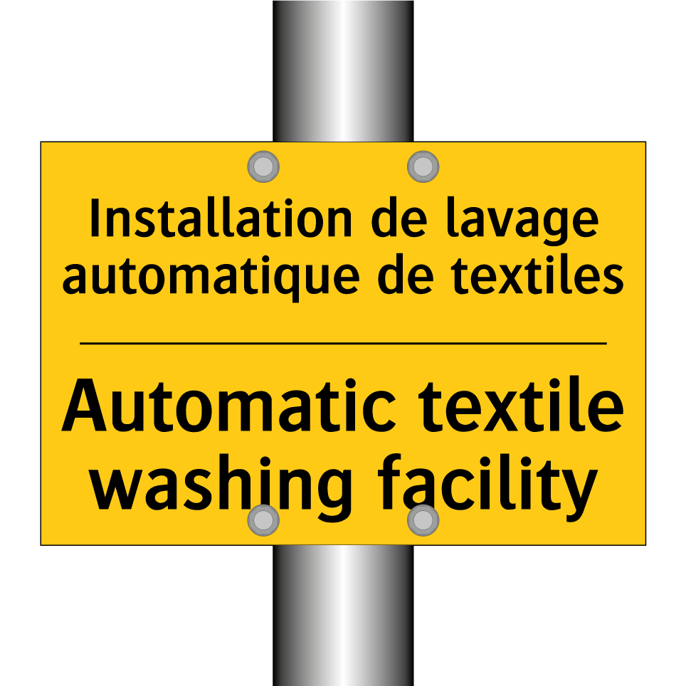 Installation de lavage automatique  /.../ - Automatic textile washing facility /.../