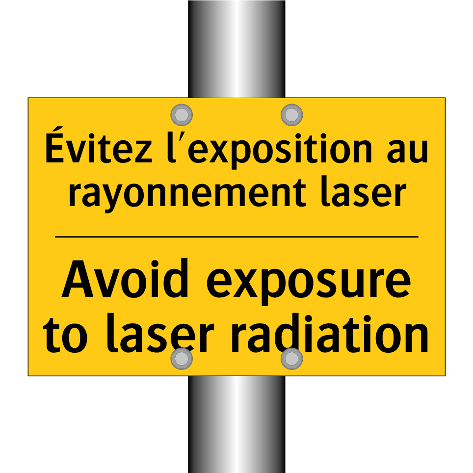 Évitez l'exposition au rayonnement  /.../ - Avoid exposure to laser radiation /.../