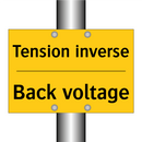 Tension inverse - Back voltage