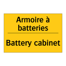 Armoire à batteries - Battery cabinet