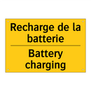 Recharge de la batterie - Battery charging