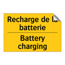 Recharge de la batterie - Battery charging