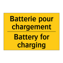 Batterie pour chargement - Battery for charging