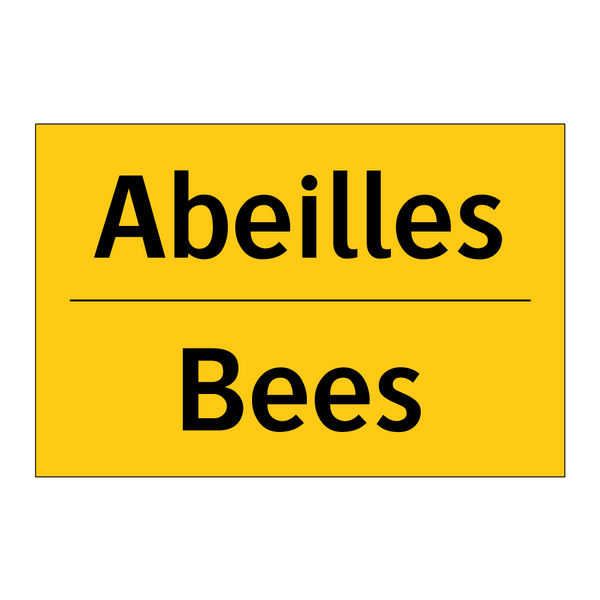 Abeilles - Bees