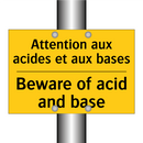 Attention aux acides et aux bases /.../ - Beware of acid and base