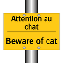 Attention au chat - Beware of cat
