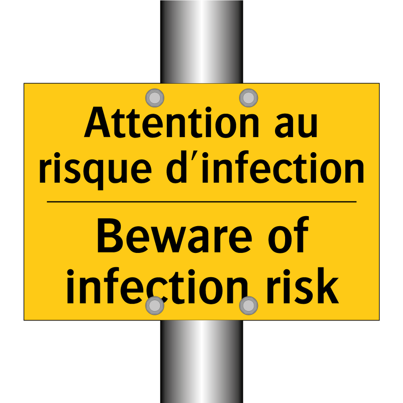 Attention au risque d'infection /.../ - Beware of infection risk